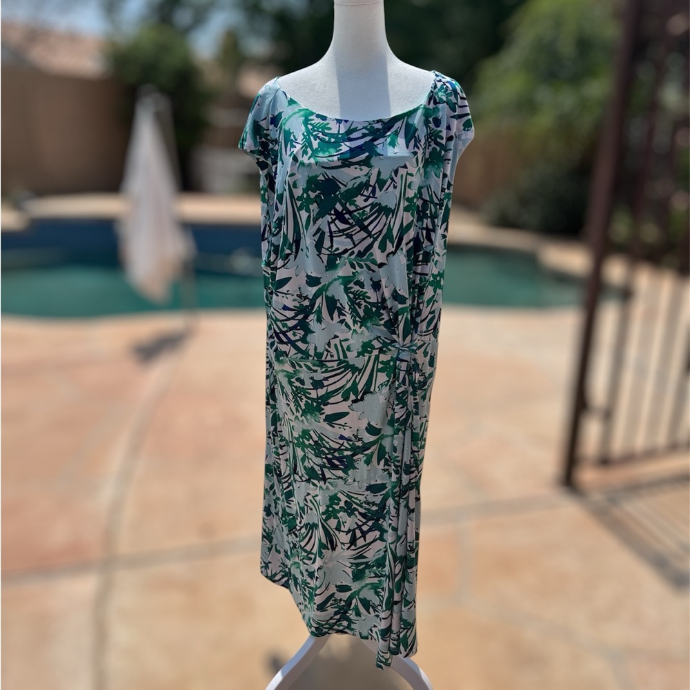 Plus Size: Lane Bryant Floral Patterned Dress